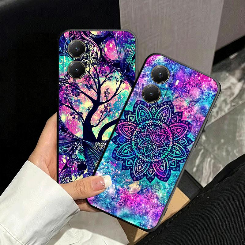 Mandala Sunflower Dreamy Style Soft Phone Case for Xiaomi Poco X5 X6 X7 X8 Pro Max X3 F7 F8 Ultra M8 M7 M6 M5 Redmi 15 15C 14C 1