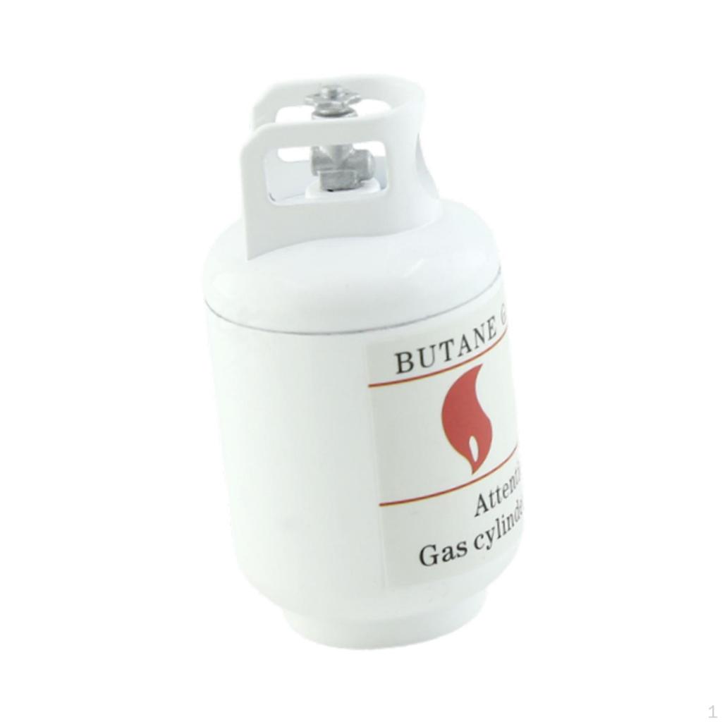 1/10 RC Car Gas Tank Model ,Decoration ,Metal ,Openable Lid ,Accessories Mini Remote