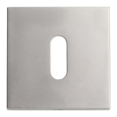 Bottom Plate PLT26J-NK, Satin Chrome, Square
