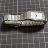 SEIKO Exceline Rectangular Blue 3 New Management K26 [Working Condition] Watch, Hands, Hands, Battery