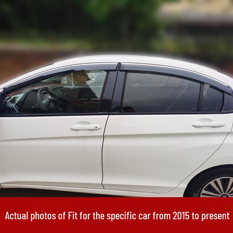 Honda Tenth Gen Accord, Civic, Lingpai, and Fengfan Car Window Rain Visor - Sun and Rain Guard for CR-V, XRV