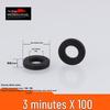 Black Rubber Silicone Waterproof Gasket Seal Washer for Water Heater & Shower - Nitrile Thickened, 4-6 Minutes