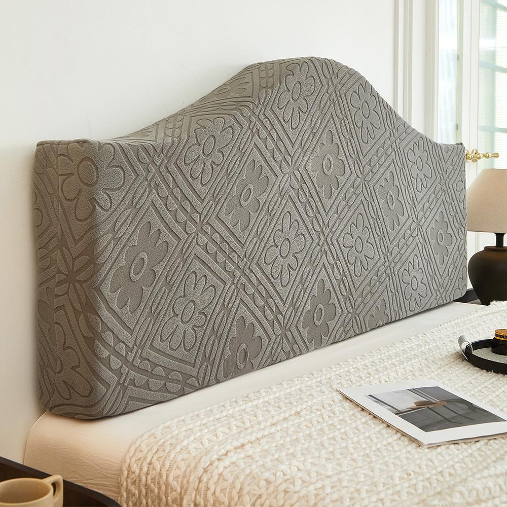 2026 New Full Wrap Headboard Cover Four Season Universal Stretchable Protector Slipcover Multiple Colors for Bedroom Furniture