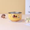 304 Stainless Steel Cartoon Baby Bowl: Double-Layer, Heat-Insulated, Anti-Scalding for Children