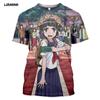 Summer Style T-Shirt Men Women T-shirt 3D Print Anime Game A Certain Scientific Railgun T Harajuku T Shirt Clothing