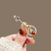 Chinese Ancient-style Pipa Brooch Women's Corsage Anti-leakage Pin Musical Instrument Clothing Decoration