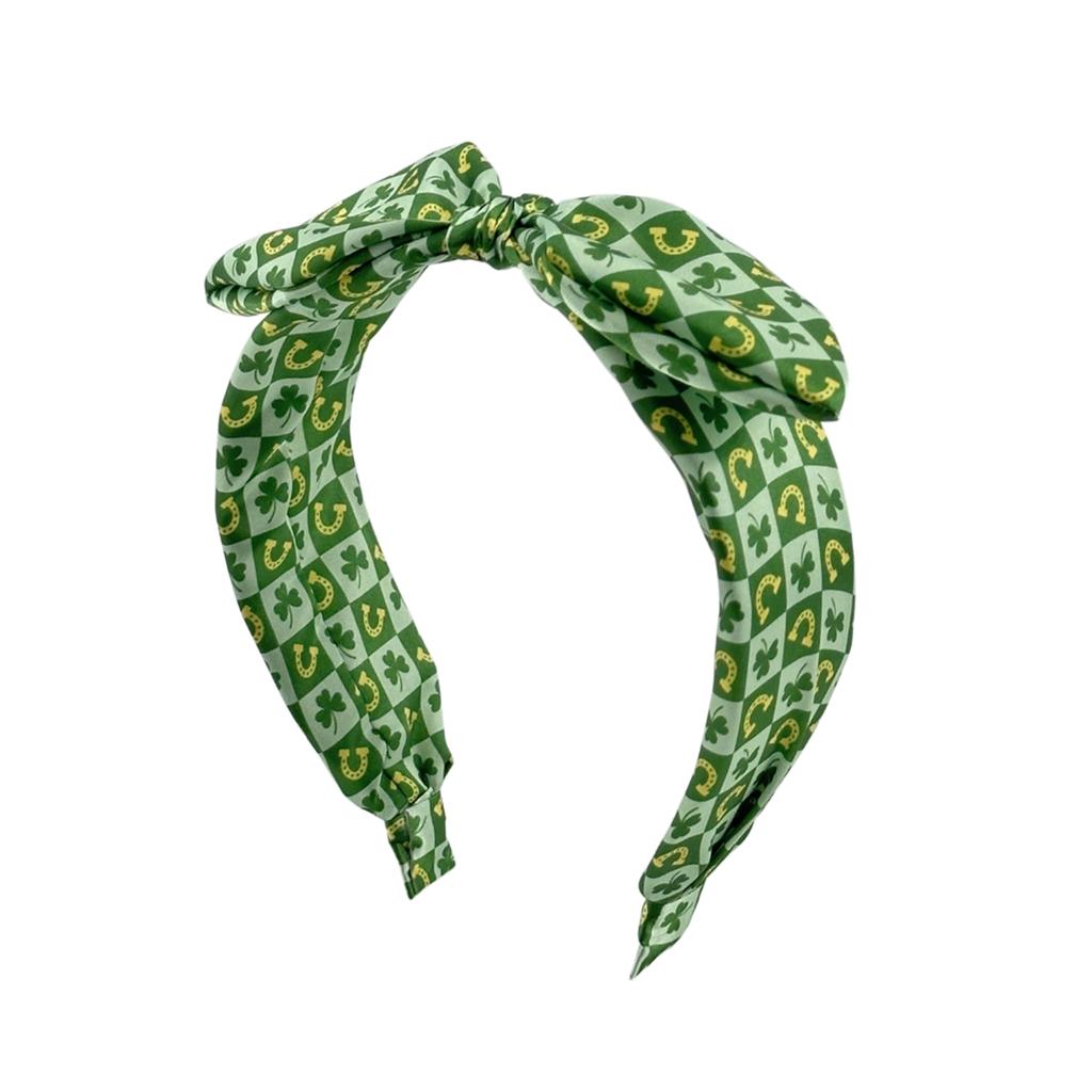 Wir stellen unser St. Stilvolles Statement-Haarband für den St. Patrick's Day