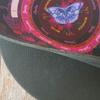 Pendulum Board Divination Mat with Crystal Pendulum Necklace Witchcraft Supply for Divination Enthusiasts