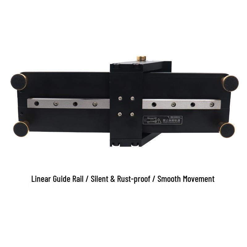 Aluminum Alloy Fixed-Angle Sharpener with Non-Slip Base for Chisels - Achieve Mirror Finish with Ultra-Fine Whetstone.
