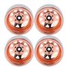 4pcs Metal 1.9 Inch Wheel Rims 10 Triangle Hole Hub for AXIAL SCX10 110 RC Climbing CarGold