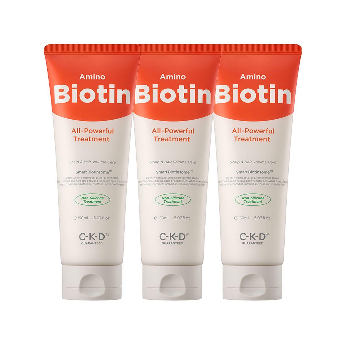 Amino Biotin All-Powerful Treatment 150ml 3 bottles