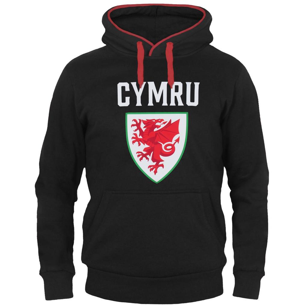 FA Wales Mens Graphic Fleece Hoodie