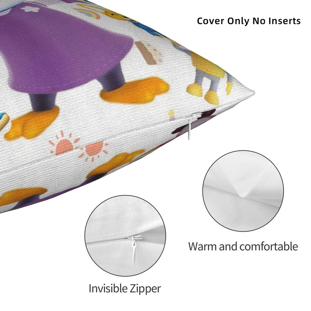 Hollow Knight Silksong Square Pillow Cases Advanture Game Cushion Cover Custom Decor Throw Pillow Case Cover for Car 45x45cm