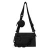 Men Casual Shoulder Bag With Nylon Material And Chain Design For Street Style Daily Use