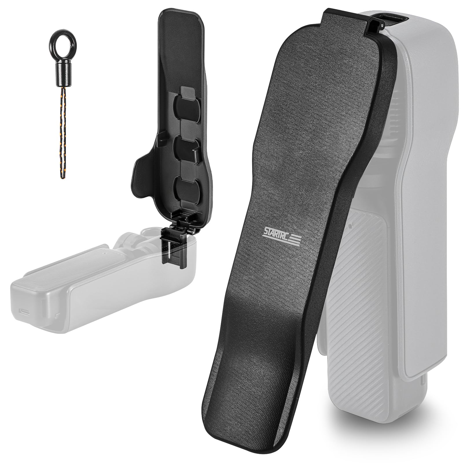 

MokaZii DJI Osmo Pocket 3 Protective Case Lens Cover Protective Cover Scratch Prevention Drop Prevention Soft Easy to Carry Easy to Install Lens