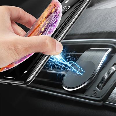 Neu Magnetische Auto Telefon Halter Air Vent Clip Halterung Rotation Handy GPS Unterstützung Für Xiaomi Samsung