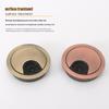 Premium Zinc Alloy Cable Organizer Box – Desktop Multifuntional Wire Hole Cover