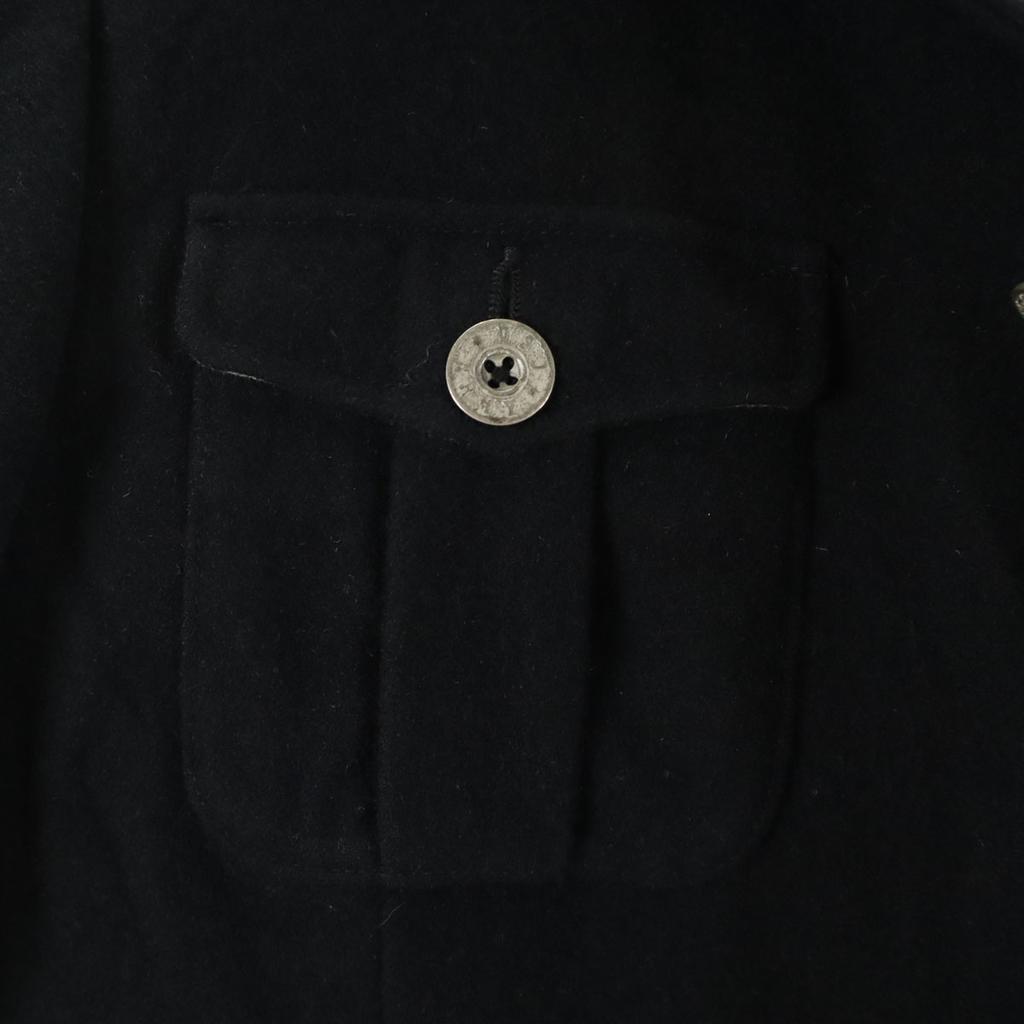 R by 45rpm Hergestellt in Japan Wollmischung Jacke 3 Marineblau Damen Gebraucht