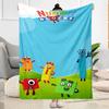 Numberblocks Blanket Soft & Cozy Suitable for Picnics Couch Bed for All Occasions Modern Style Best Holiday Gift for Friends Family