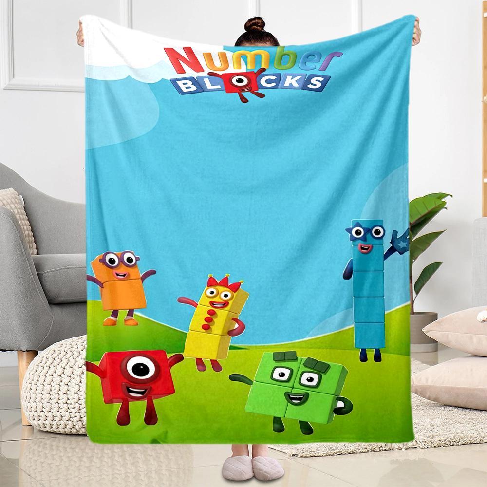 Numberblocks Blanket Soft & Cozy Suitable for Picnics Couch Bed for All Occasions Modern Style Best Holiday Gift for Friends Family