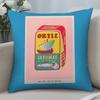 Sardines Art Pillow Case Short Plush Pillow Covers Sofa Decorative Gift Home Printing Cushion Cover