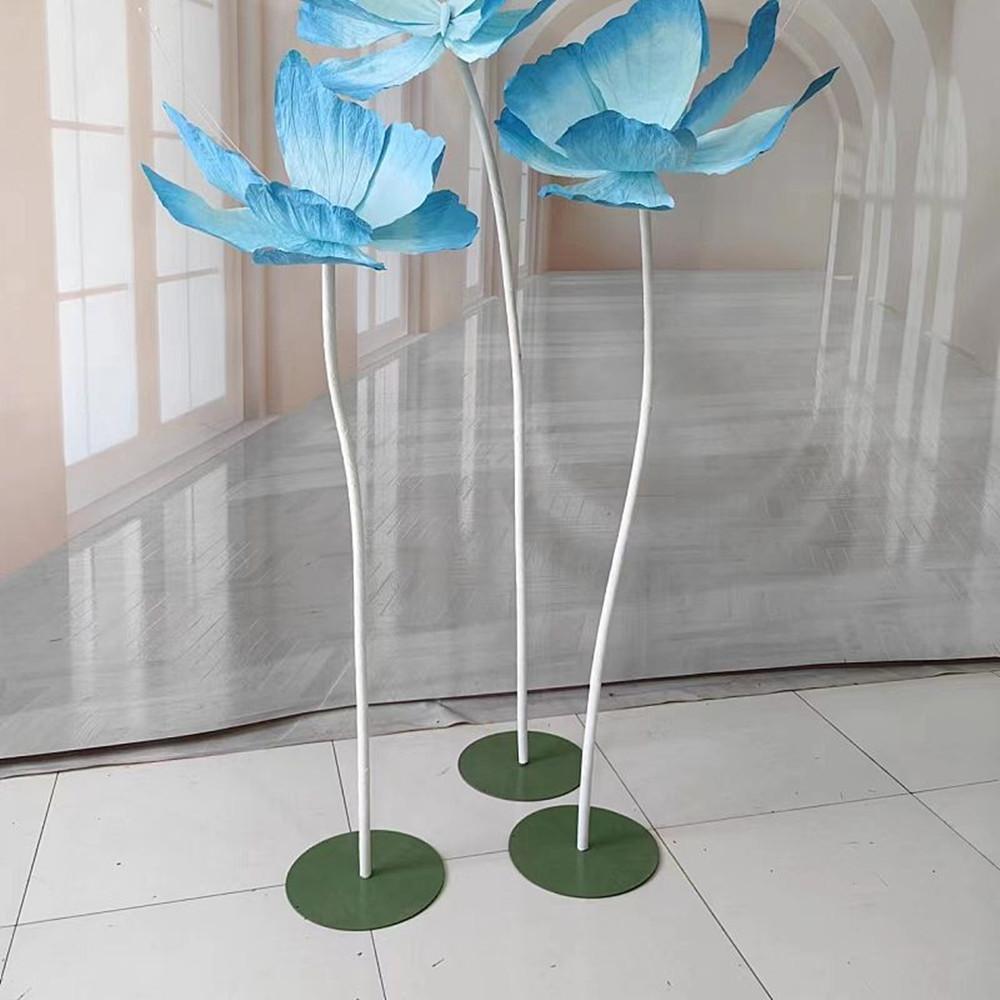 5M Aluminum Plastic Fake Flower Stem Molding Pipe Styling Tube Modeling Pipe Aluminum Plastic DIY Props Weddnig Party Decora