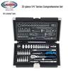 LICOTA 6.3mm 1/4" Ratchet Wrench Socket Set
