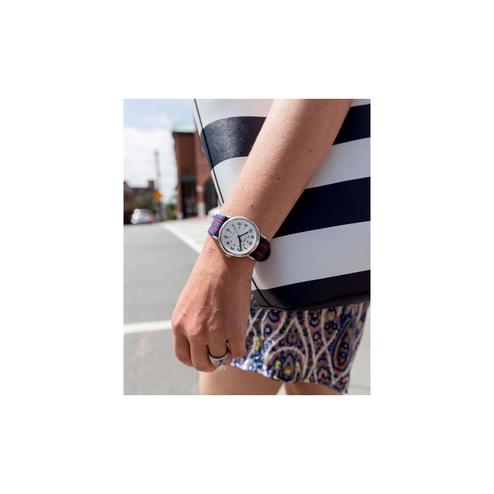 שעון קוורץ יוניסקס TIMEX Weekender T2N747 פליז [ייבוא מקביל]