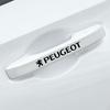 4Pcs Car Door Handle Sticker Tire Rear View Mirror Decoration Sticker For Peugeot 2008 5008 307 308 3008 206 207 208 107 106 205
