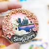 Singapore Refrigerator Stickers Merlion Souvenirs Golden Sand Hotel Fridge Magnets Home Decoration Wedding Gifts