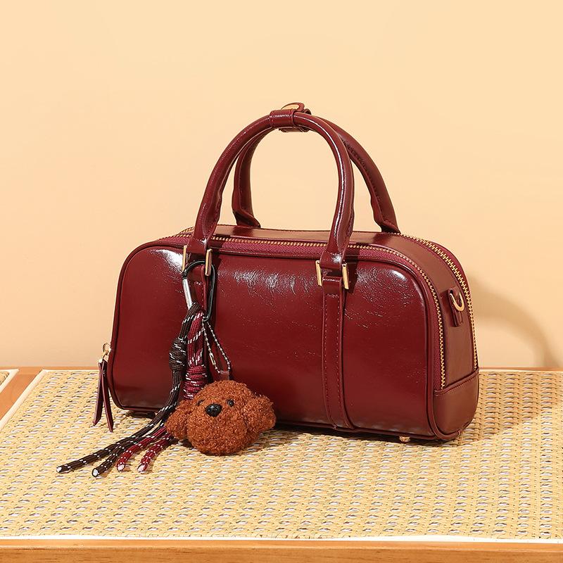 Elegant Vintage Pillow Bag for Women, New Autumn and Winter Versatile Tote Bag, Large-capacity Shoulder and Underarm Bag