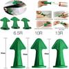 5Pcs Caulking Nozzle Applicator Finishing Tool Spatula Glue Shovel Tile Brick Joints Floor Silicone Remover 5 In 1 Hand Tool Set