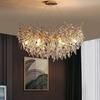 Elegant French Crystal Chandelier for Grand Duplex Living Room
