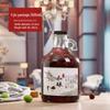 Thickened Glass Baijiu Bottle for Homebrew & Storage - Green Plum & Grape