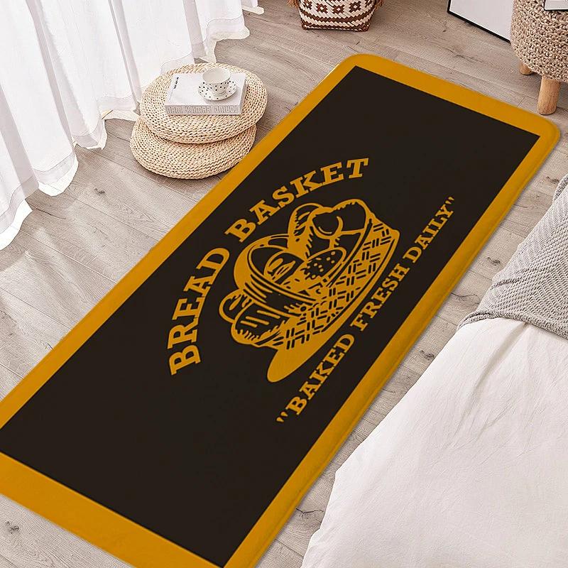 Teppich für Schlafzimmer Bäckerei Schlafraum Lustige Fußmatte Eingangstür Fußmatte Rutschfest Raum Boden Teppiche Moderne Heimdekoration