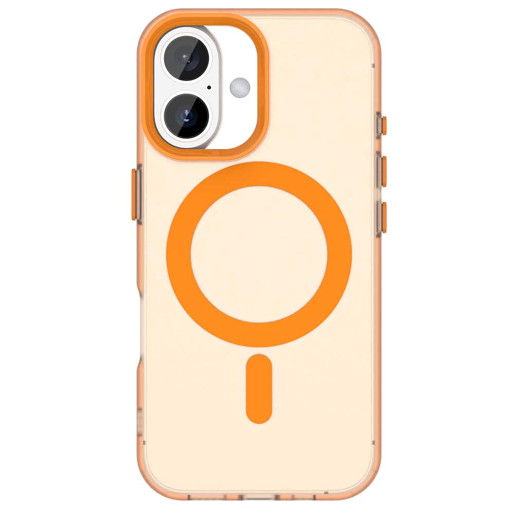 For Magsafe Magnetic Wireless Charging Case For iPhone 11 12 13 14 15 16 Pro Max 16 Plus 16E Matte Candy Color Shockproof Cover