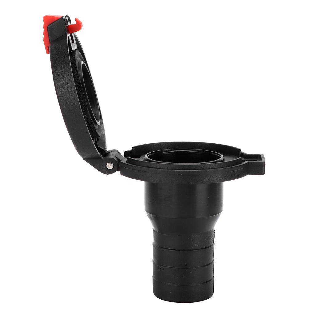 11 2in Nylon Deck Filler Fuel Water Fill Inlet UVResistant with Latch for Marine Boat Yacht Caravans