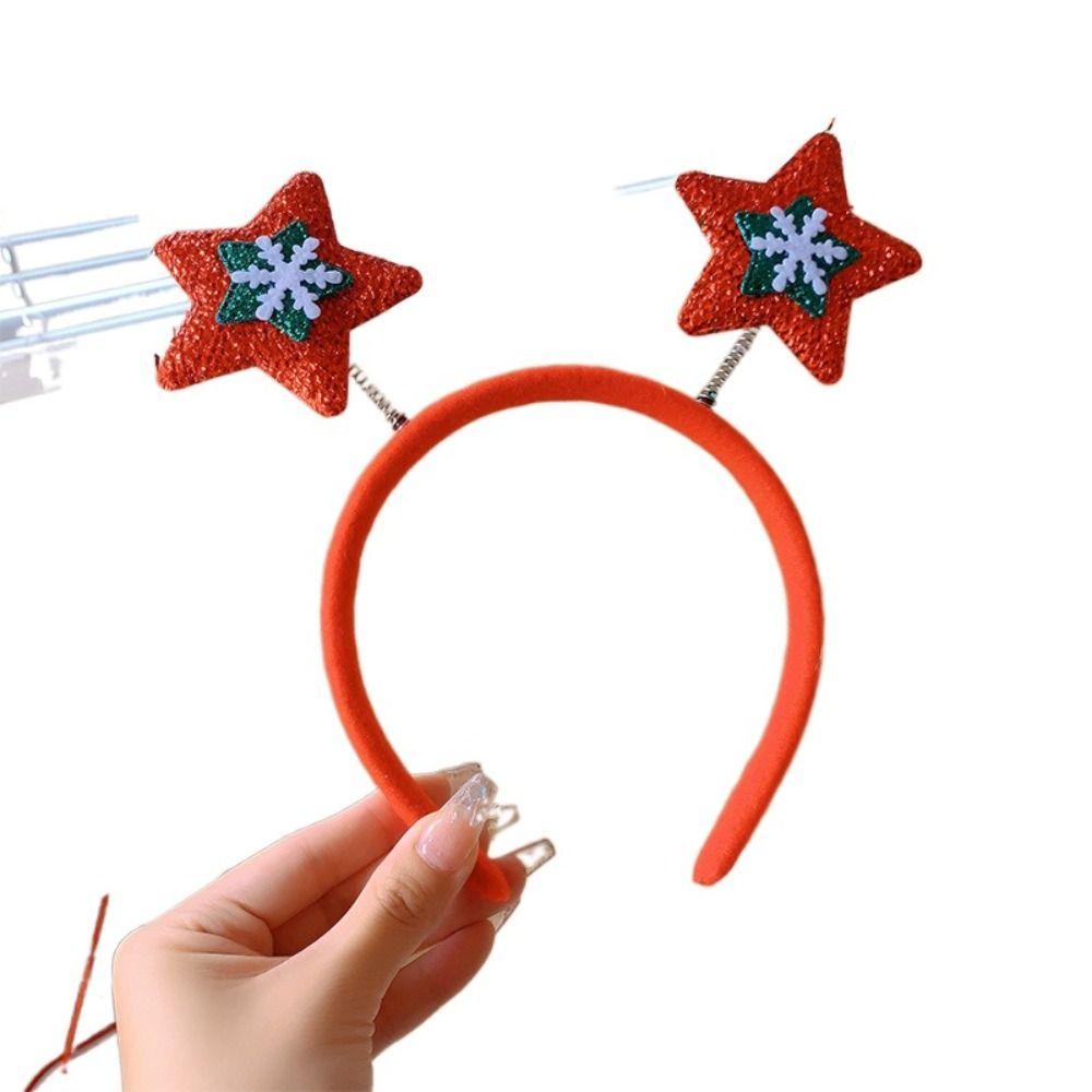Hairpin Christmas Headband Xmas Antler Hair Clip Creative Santa Claus Hair Hoop  Outdoor