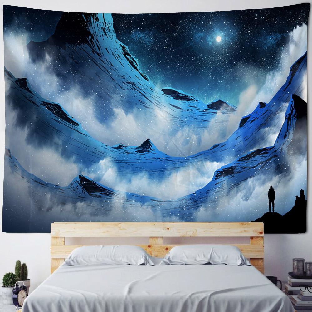 Fantasy Art Tapestry Cartoon Home Art Decoration Tapestry Kawaii Bohemian Hippie Room Wall Decoration Blanket Bed Sheet