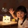Cute Panda Sheep Rabbit Silicone Night Light USB Rechargeable Touch Dimmable Lamp for Kids Children Holiday Birthday Gift