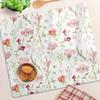 Decorative Kitchen Board Tempered Glass For Cutting Flowers 60X52 Cm