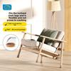 8pcs Diagonal Thick Wrap Felt Pads Flexible Table Feet Furniture Foot Covers  For 15°-25° Table Legs