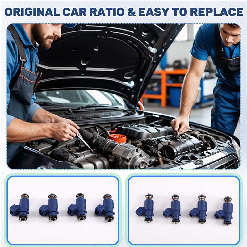 AEA6-4Pcs 24578819 Brand New FJ10740 Fuel Injector Nozzle For  Prisma Onix 1.0 2013-2015 Car Accessories