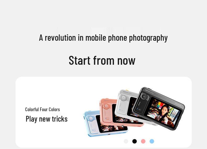 7RYMS Fun Shot V2 Pro: Wireless Screen Mirroring & Live Streaming Device for Rear Selfie and Mobile Photography.