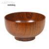 Japanese Jujube Wood Bowl for Adults & Kids, Solid Wood Noodle Bowl, Versatile Home Tableware