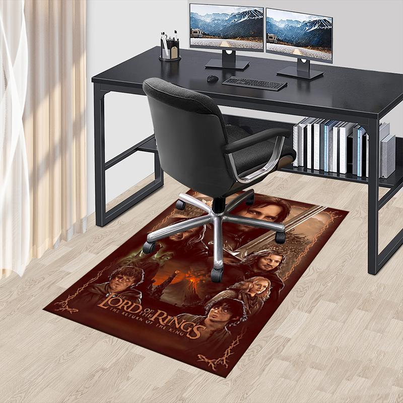 1pc Lord Return Carpet Office Rug Mat Home Decor Area Carpet Festival Gift Office Desk Chair Carpet Longlasting Material1107L