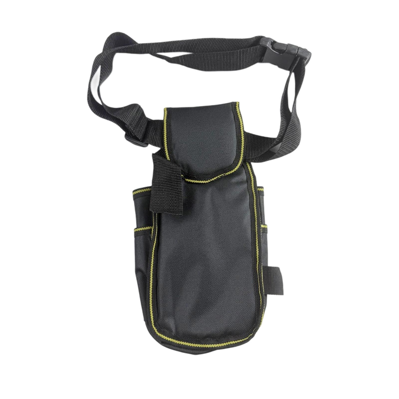 

Lightweight Adjustable Waist Tool Pouch MultiCompartment Storage 600D Polyester Bag For Electricians Carpenters Workers зелений