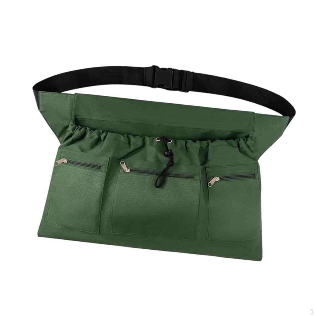 Picking Apron, Harvest Apron for The Garden, Practical Storage Bag with Waist Belt, Adjustable