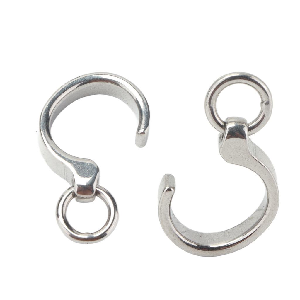 10pcs Bird Foot Ring Stainless Steel Outdoor Parrot Flying Accessory for Birds Training11#
