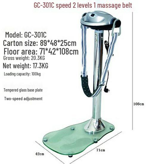 Beauty Body Slimming Massager: Whole Body Shaking Machine for Waist, Fat Burning, and Indoor Fitness.